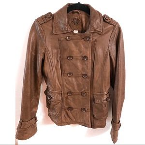 Anthropology Idra Leather Jacket